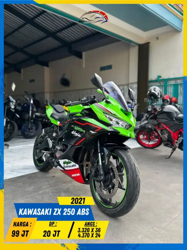 KAWASAKI ZX 25R ABS 2021 PROMO READY MASZEHH HIKMAH MOTOR KEPUH MALANG