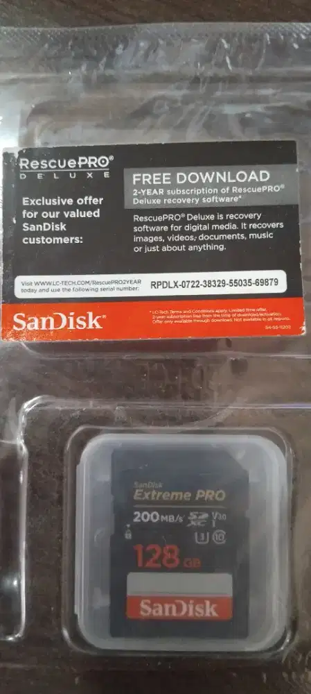 Sandisk extreme pro 128gb