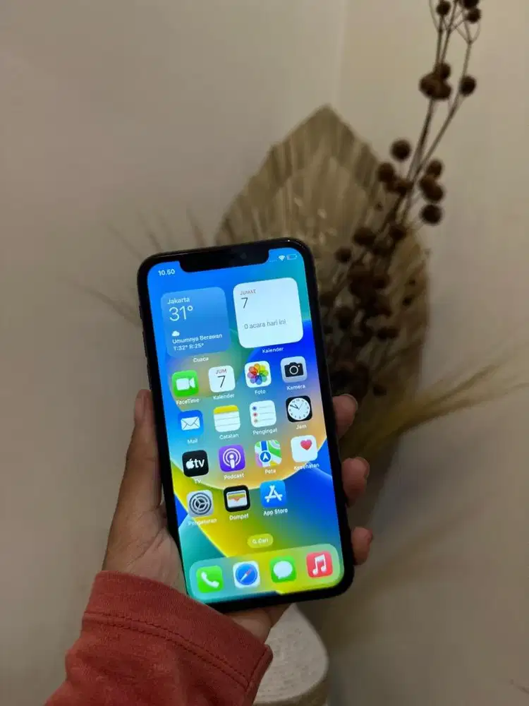 JUAL IPHONE X 64 GB MUMEEERR no minus