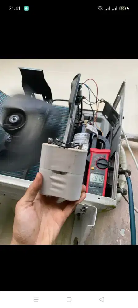 Jasa servis AC kulkas mesin cuci kompa air dll