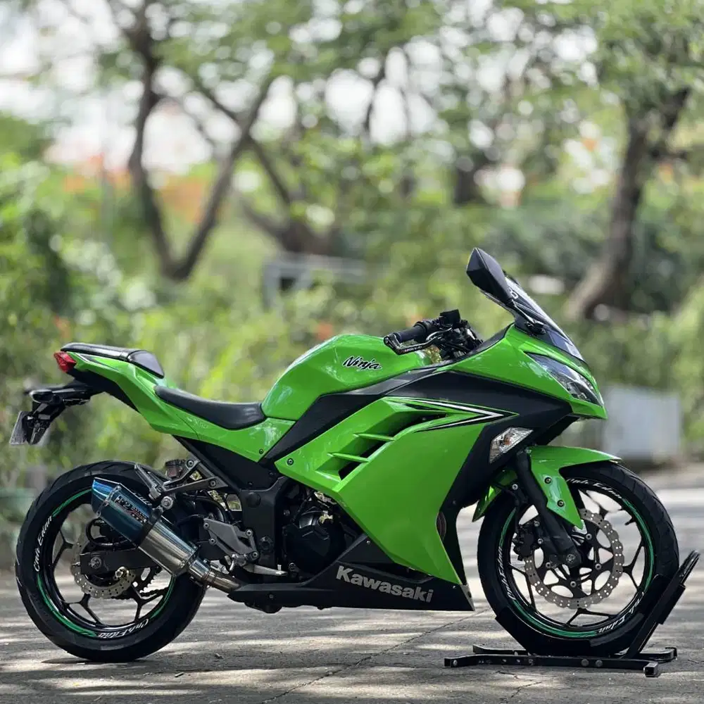 KAWASAKI NINJA 250 FI OLD HIJAU 2016 KM RENDAH PAJAK ON SIAP GASPOL