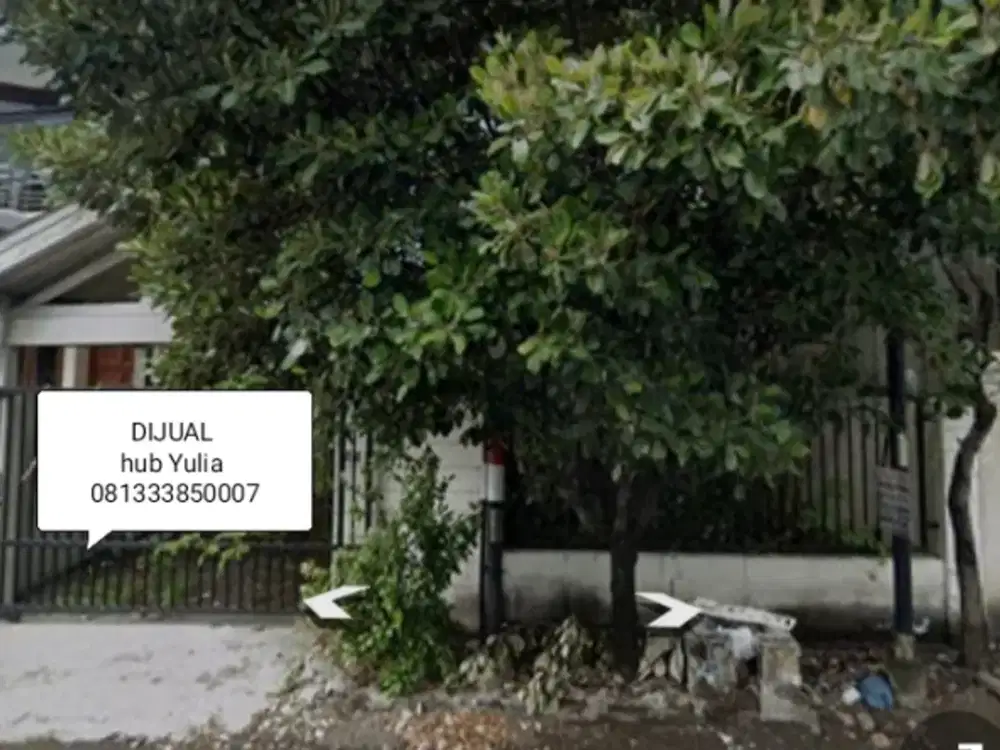 Dijual hitung tanah Wisma Permai Barat