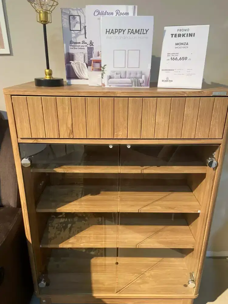 PROMO CICILAN BUNGA 0% MONZA SHOES RACK