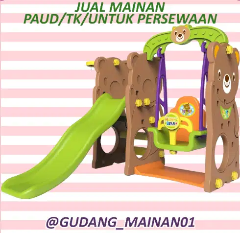 Mainan Playground Ayunan Prosotan dan Ring Basket Murah