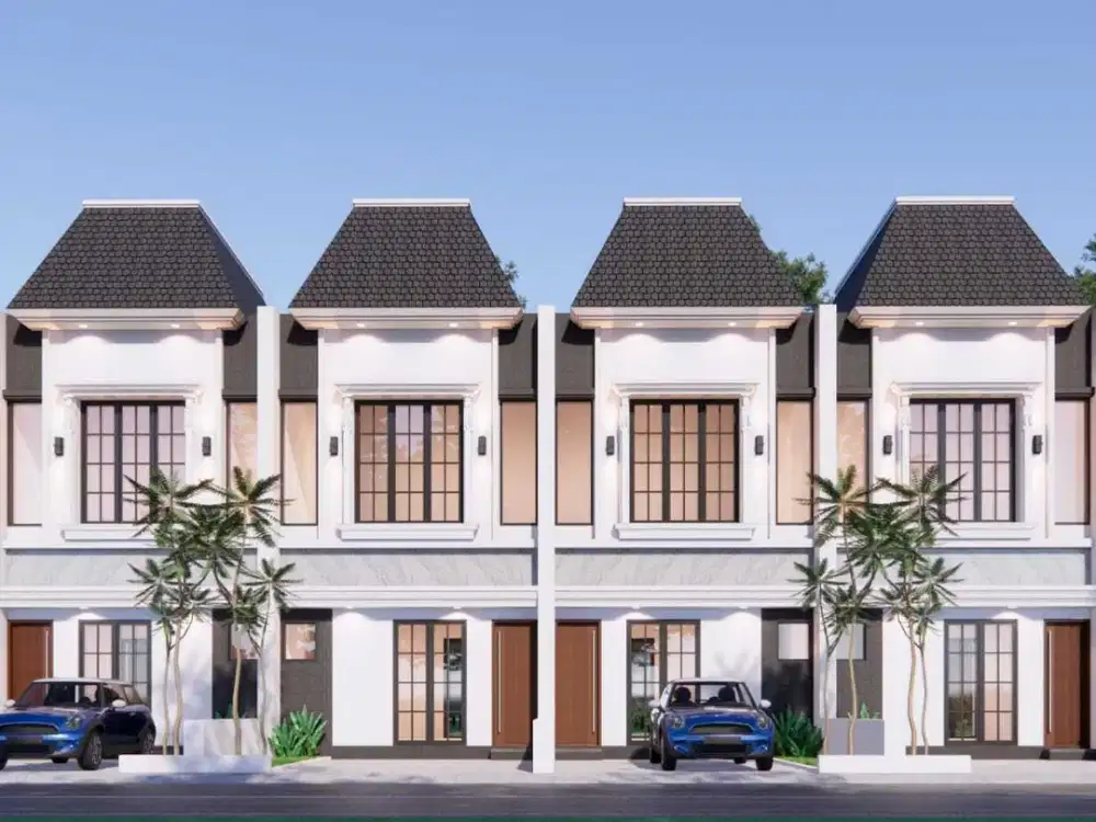 RUMAH 2 LT KONSEP TROPICAL CLASSIC TERMURAH, STRATEGIS DI JATIASIH