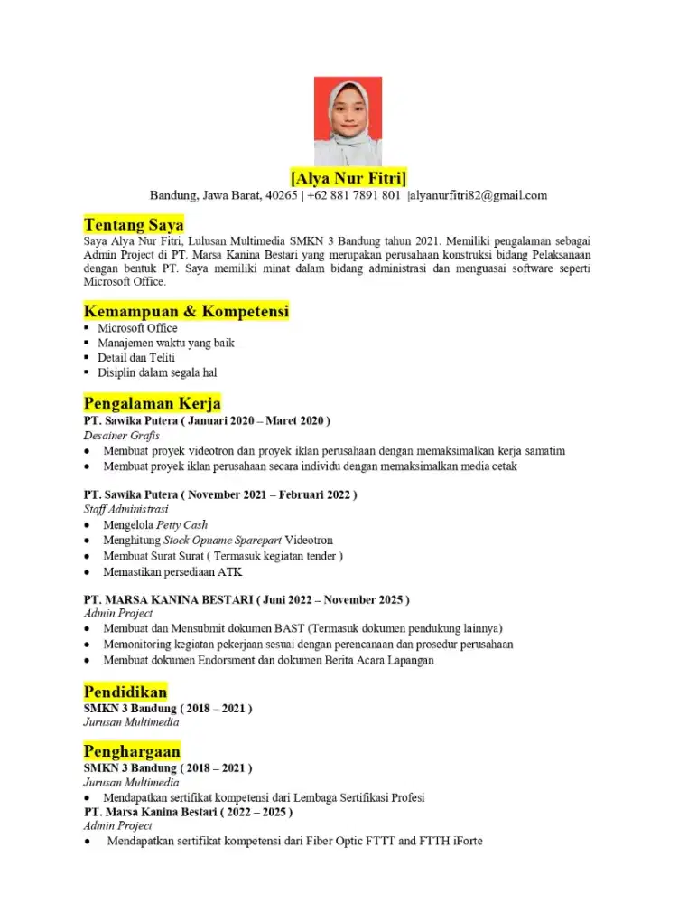 Mencari Lowongan Pekerjaan Admin