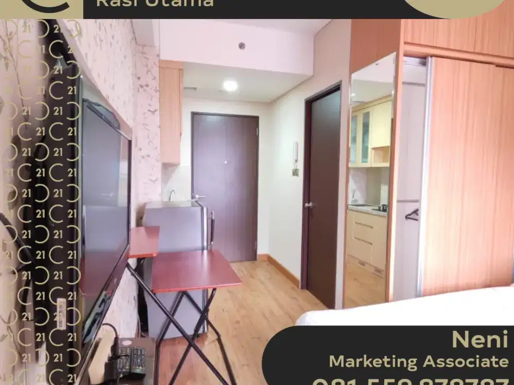 DISEWAKAN 1 UNIT APARTEMEN DI TRANSPARK CIBUBUR HARJAMUKTI DEPOK