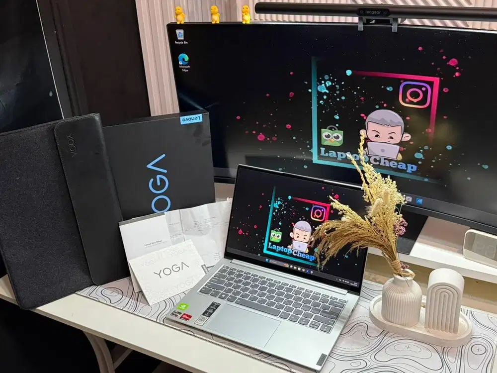 Lenovo Yoga Slim 7 PRO Ryzen 7 5800HS Mx450 Layar 3K x Zenbook