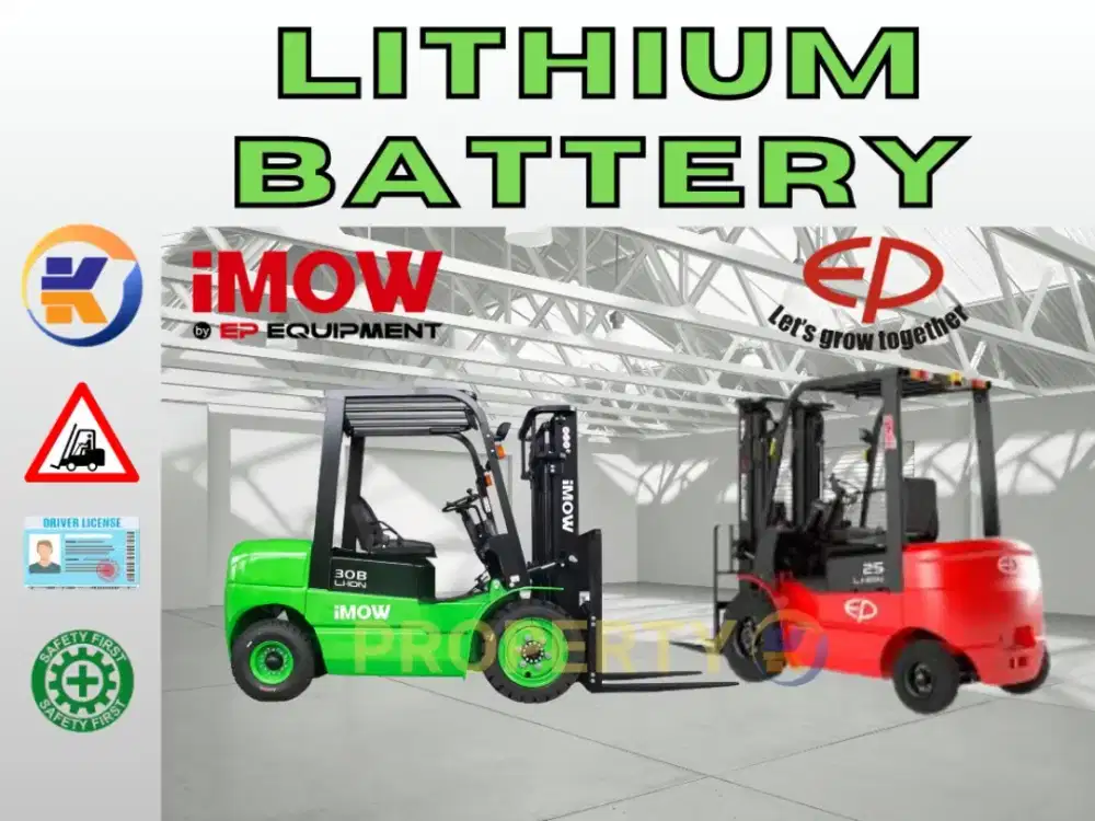 Rental Forklift Lithium Battery, Fast Charging 100%, fast charging