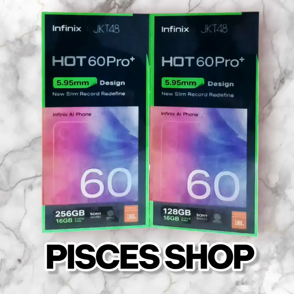 INFINIX HOT 60 PRO+ RAM 8/256 NEW Segel Garansi Resmi 1 Tahun