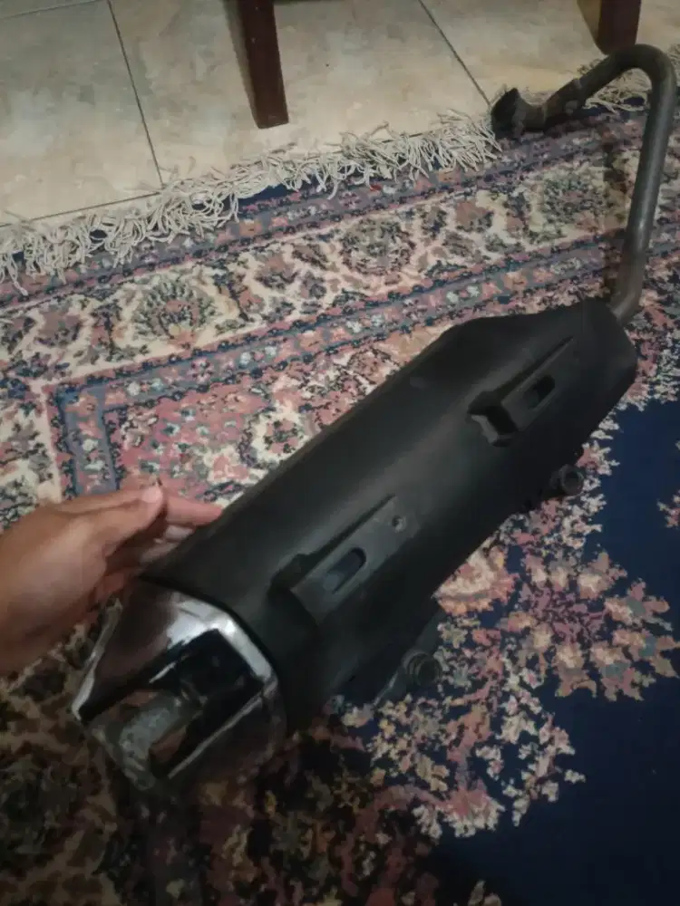 knalpot vario led new pnp arm old