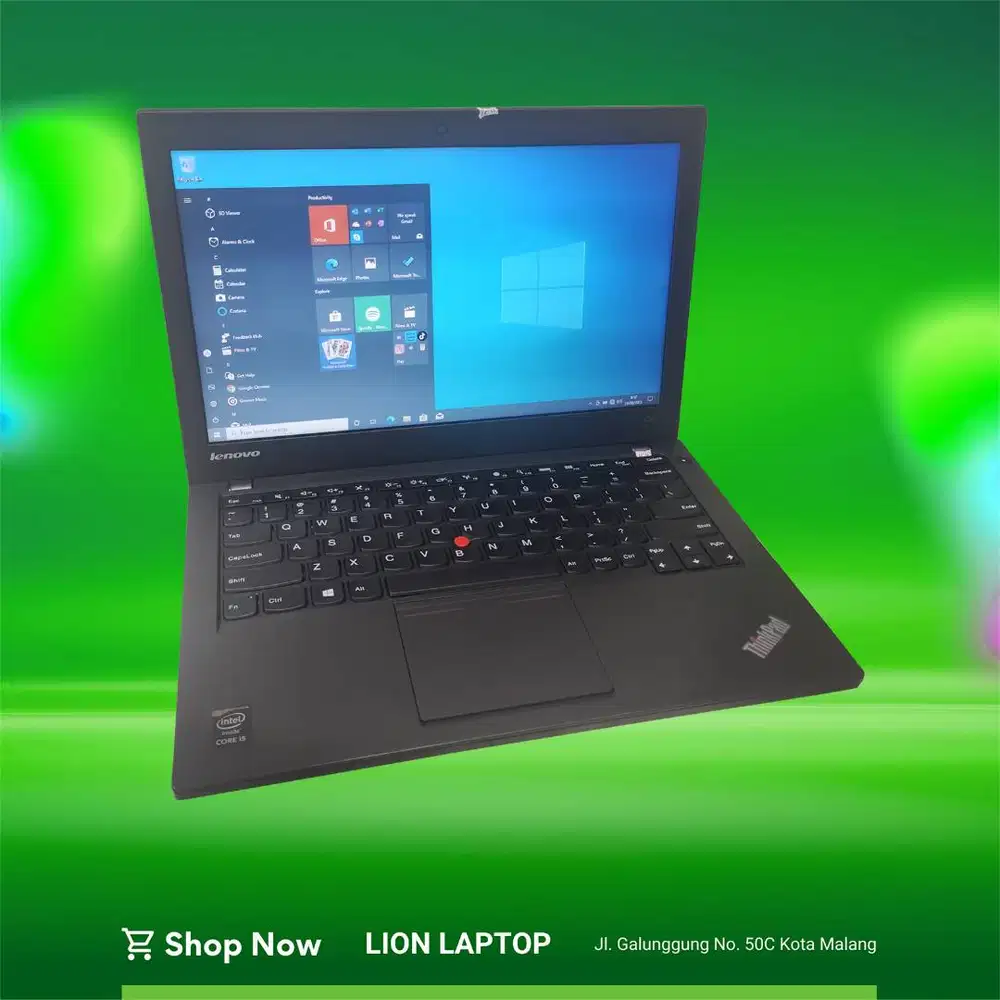 RAM 8GB SSD 256GB Core i5 Murah Lenovo Thinkpad X240 [07|11]