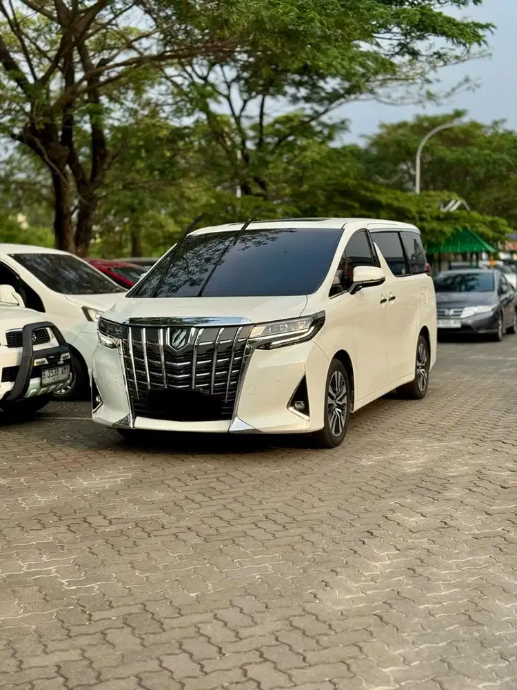 (Cash) Alphard G 2021 Putih km 70rb Kredit dp paket termurah bagus