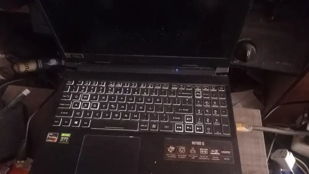 Jual cepat ACER NITRO 5 Ryzen RTX 3060 siap gaming dan editing