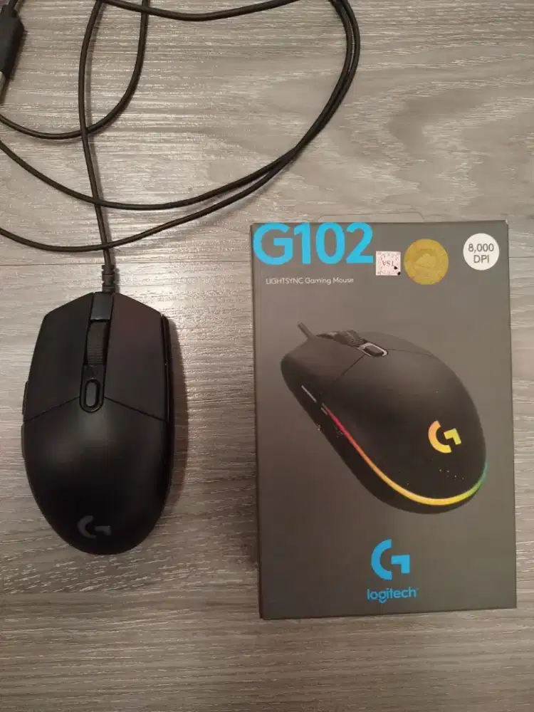 Mouse Logitech G102 Lightsync
