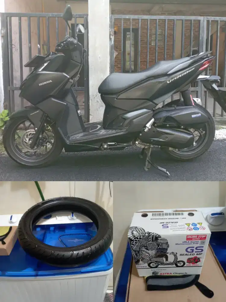 Jual Honda Vario 160cc bonus ( aki baru dan ban serep depan)