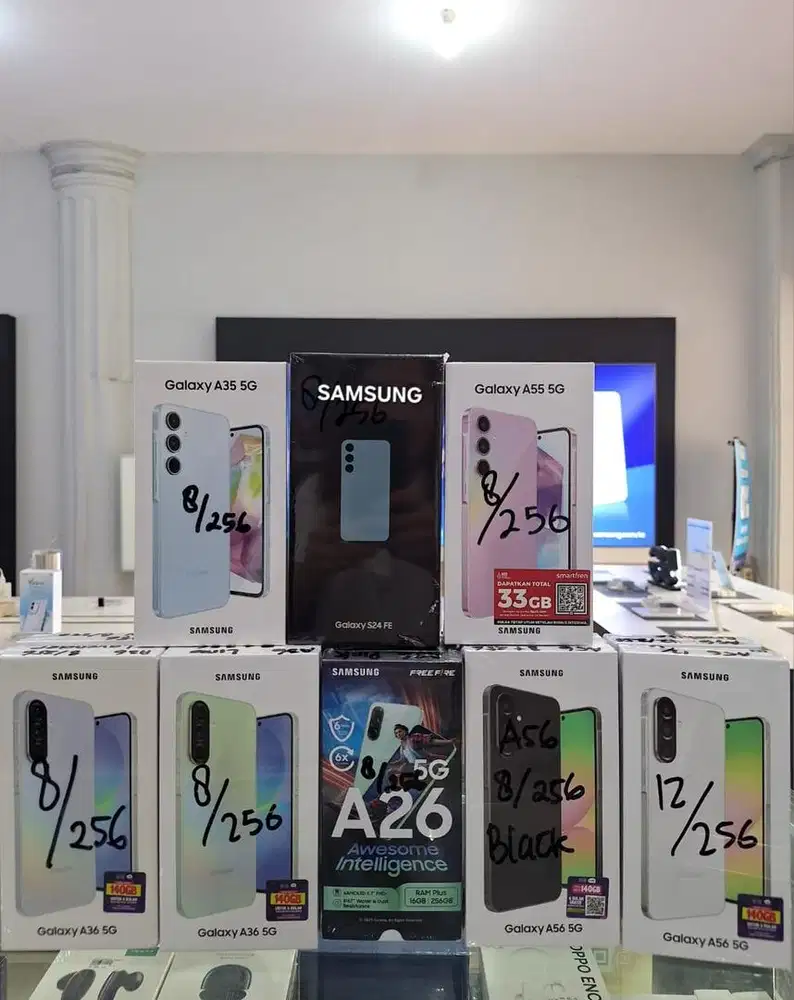 Barang baru gres segel cicilan All android lokasi metro