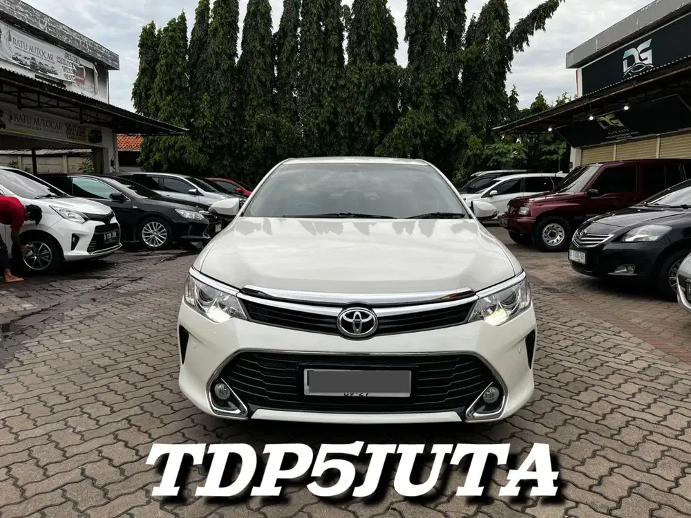 TOYOTA NEW CAMRY 2.5 V AT 2017 WHITE EDITION FACELIFT