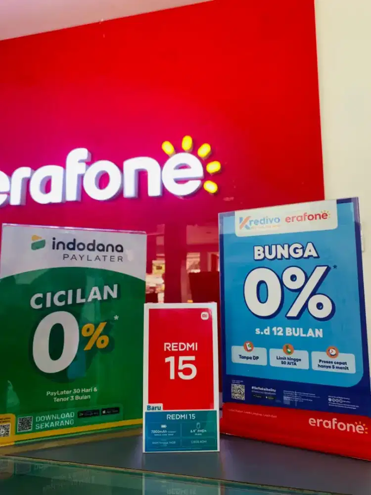 PROMO REDMI 15 || BISA KREDIT