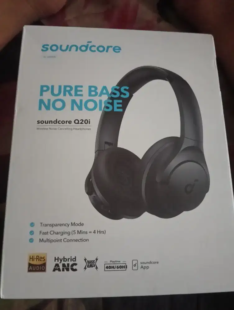 Headphone Bluethooth Anker Soundcore Q20i