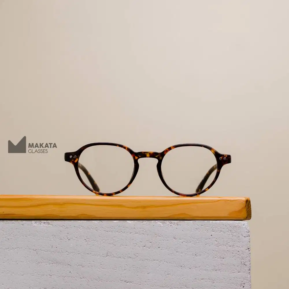 MakataGlasses - Kacamata Bulat Simple dan Minimalis - KINANTI 03