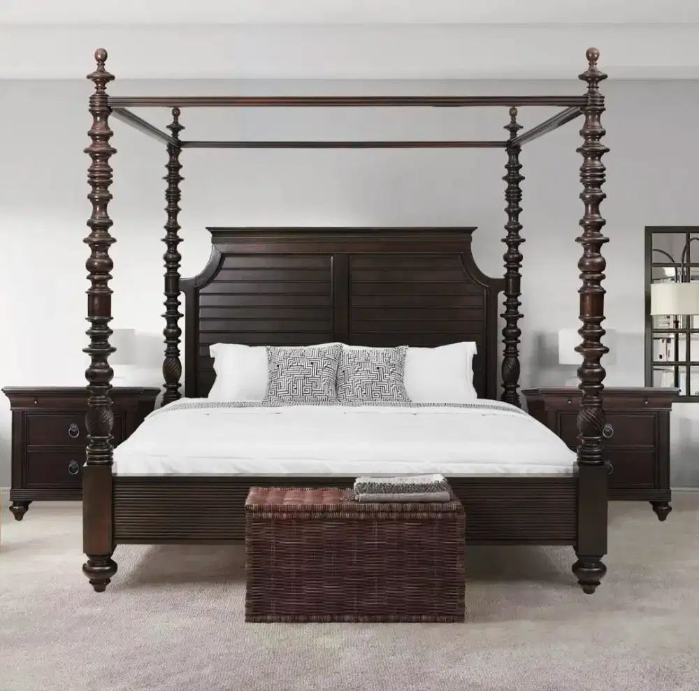 Dipan Bed Set Tempat Tidur Klasik tanpa kasur