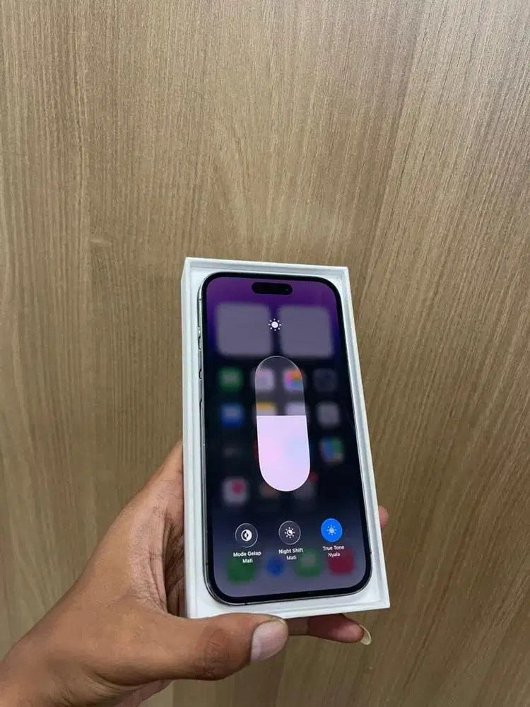 IPHONR 14 PRO 256 DEEP PURPLE INTER RESMI BEACUKAI