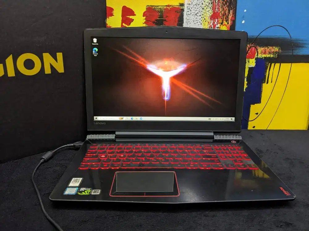 Laptop Lenovo Legion Y520 Core i7 7700HQ 16/512 GTX 1050 Fullset Murah
