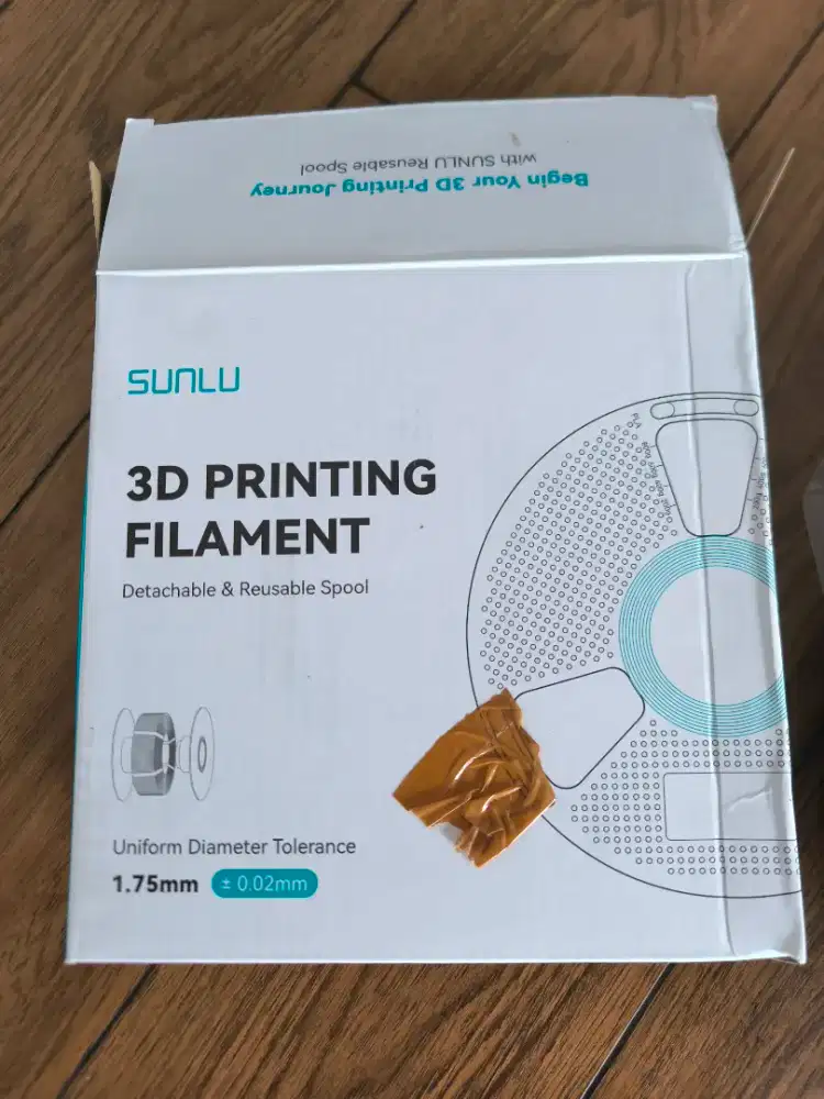 Sunlu Filament TPU 3D Printer Warna Grey