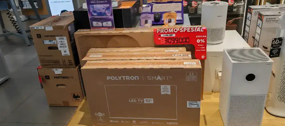 Smart TV harga mulai dari 1jt an | Bisa Cash / Kredit