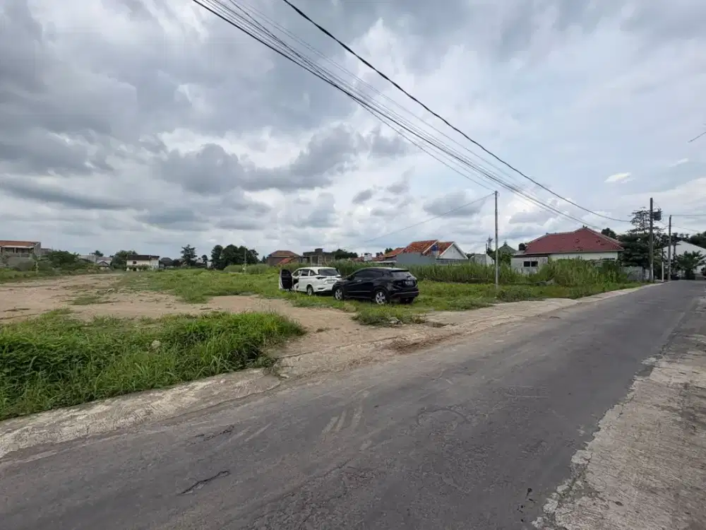 SIAP AJB; Tanah Murah Solo Pucangan Tepi Aspal; Perumahan Eksklusif