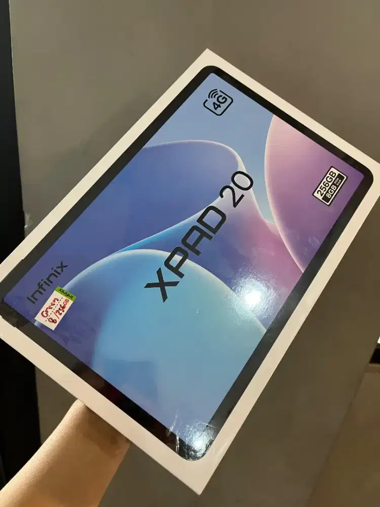 Infinix Xpad 20 LTE 8GB+8GB/256GB Termurah New Segel