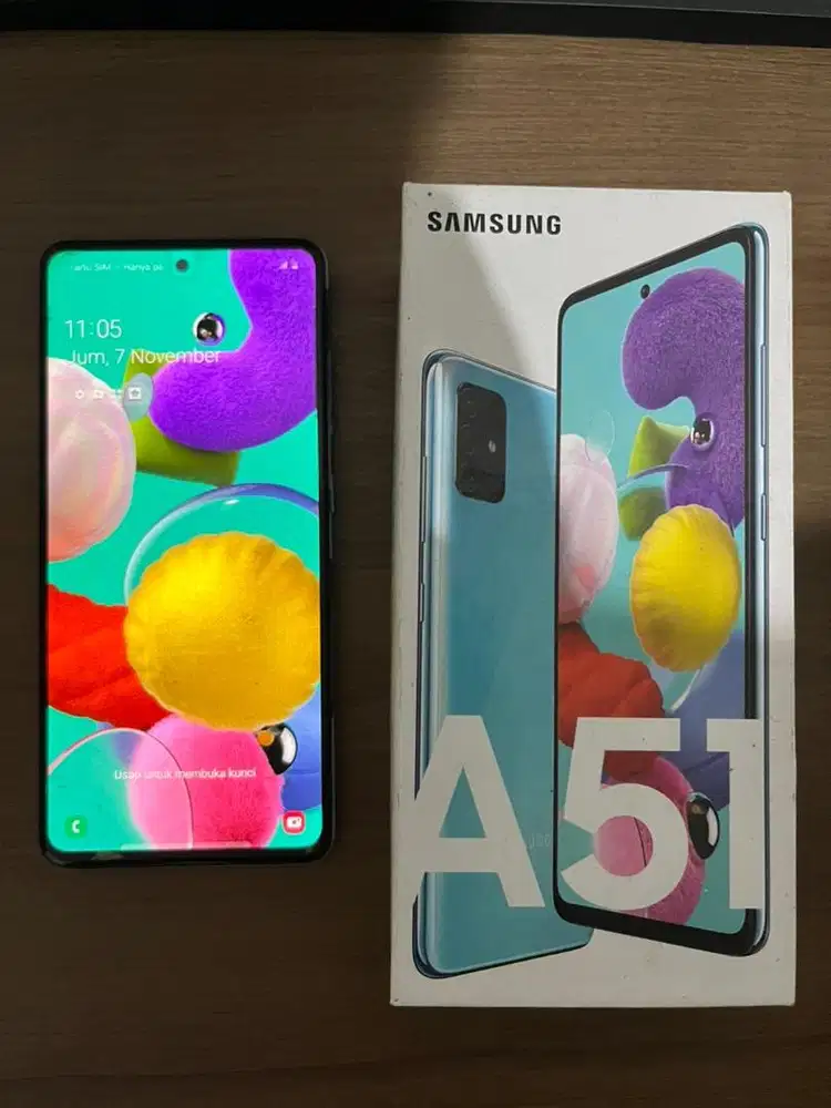 Samsung A51 - 6/128 - Fullset - Crush Blue