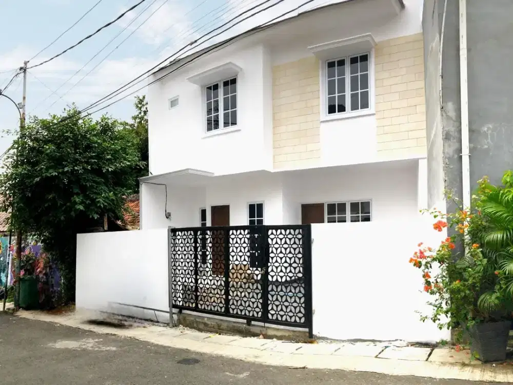 AC42 Rumah Baru 2 Lantai Murah Cempaka Putih Barat Jakarta Pusat