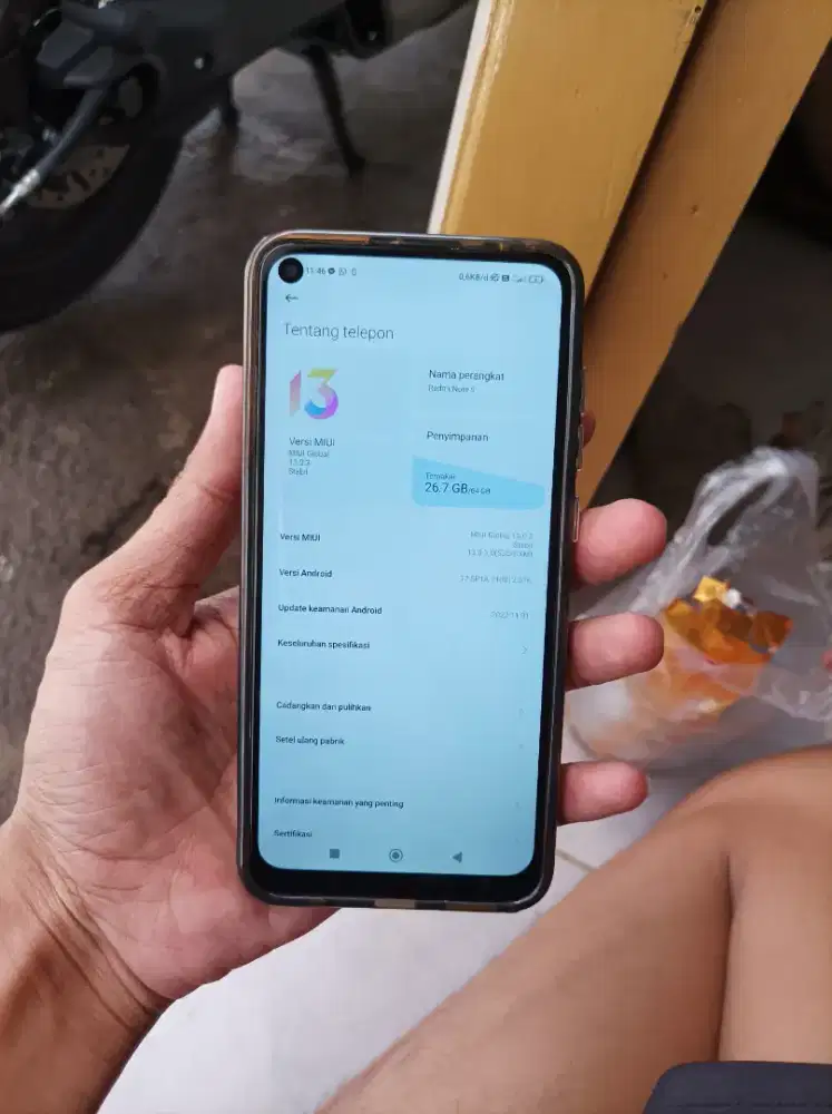redmi note 9 fullset