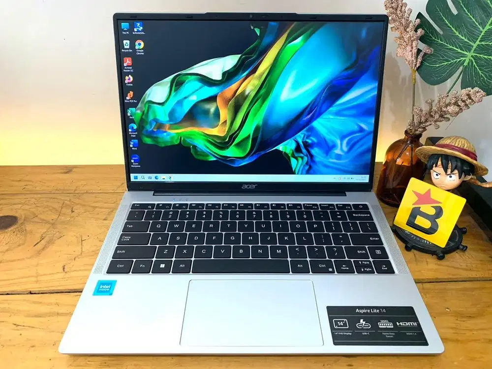 Laptop Acer Aspire Lite 14 Intel N100 RAM 8 GB DDR5 Desain Slim Ringan