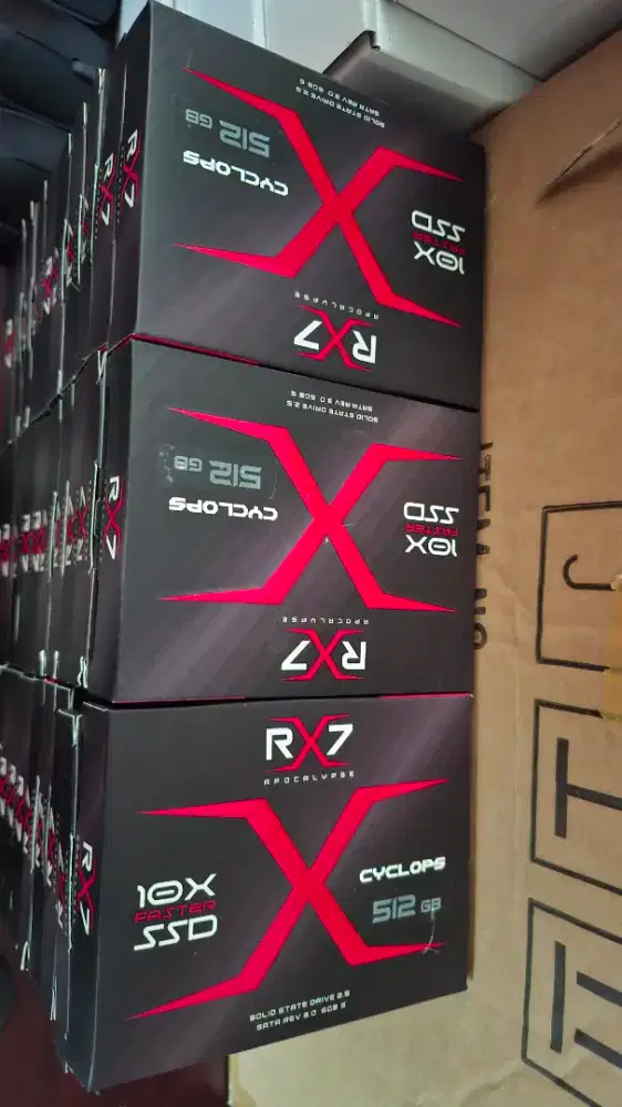 SSD RX7 512GB BARU