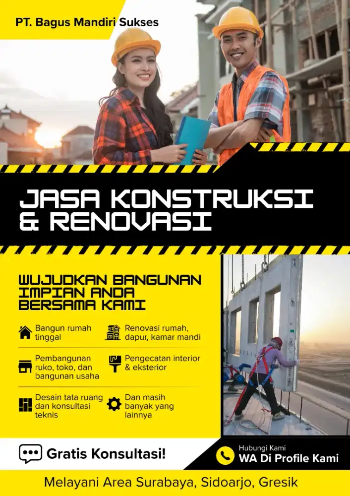 JASA RENOVASI DAN BANGUN RUMAH RUKO KANTOR