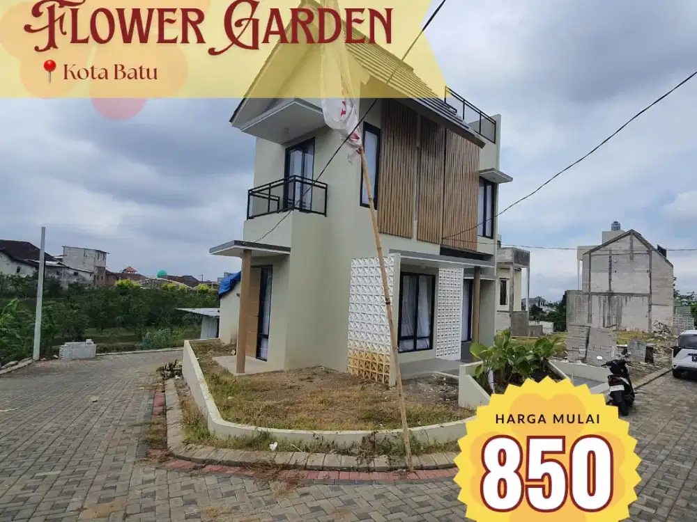 Investasi Menarik! Villa Modern Dekat Alun-Alun Batu, Cocok untuk Homestay!