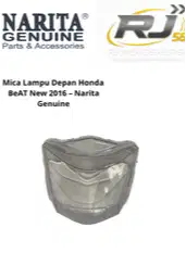 Mica Lampu Depan Honda BeAT New 2016 – Narita Genuine