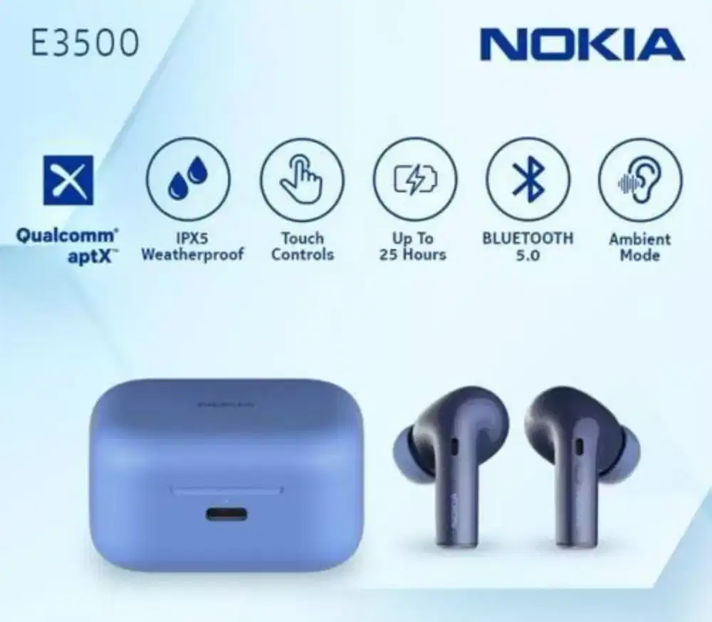 Nokia Essential True Wireless Earphones E3500 Second