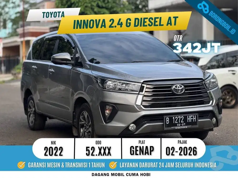 Toyota Innova G 2.4 Diesel AT ( km 52 RB )