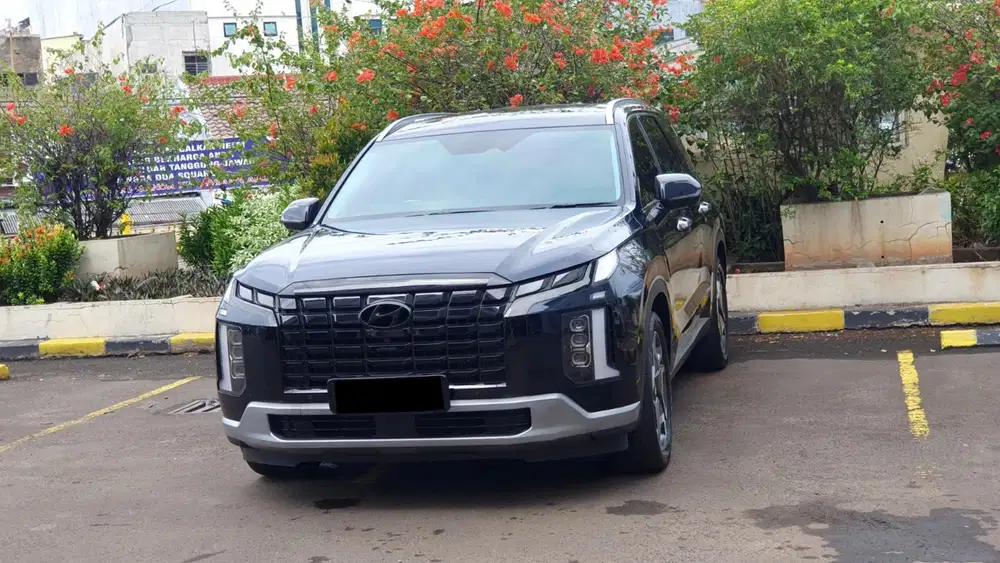 Km28rb hyundai palisade signature 2022 biru pajak panjang