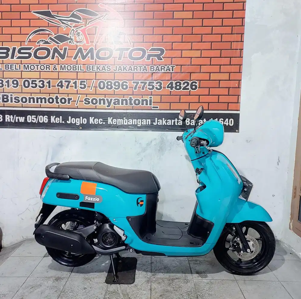 YAMAHA FAZZIO NEO HYBRID KEYLESS 125 TAHUN 2023 ISTIMEWA HIJAU