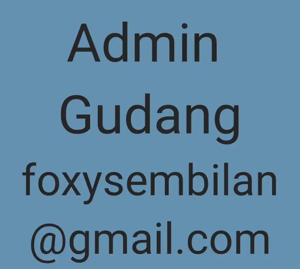 Lowongan Pekerjaan Admin Gudang
