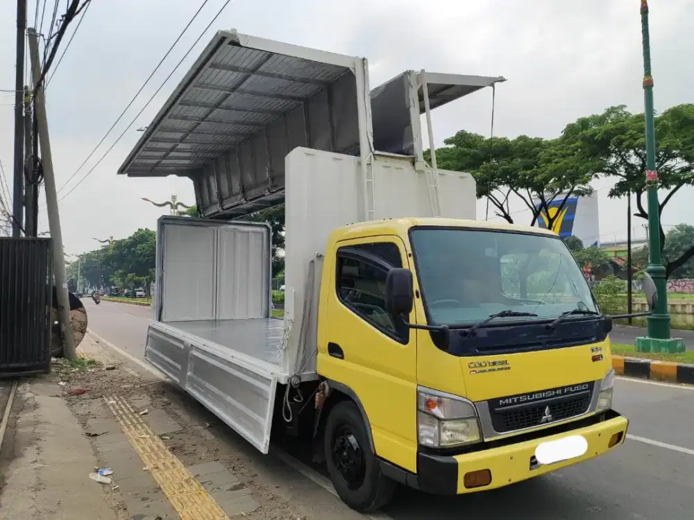 Mitsubishi  Colt Diesel HDL 136PS 6 Roda Wing Box Long Chasis 2017