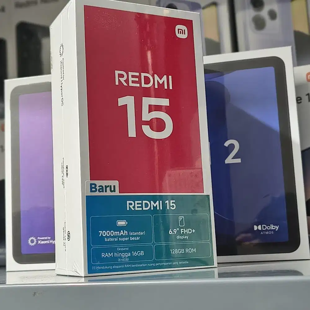 PROMO NEW REDMI 15 GARANSI XIAOMI INDONESIA!! BISA KREDIT TANPA DP!!