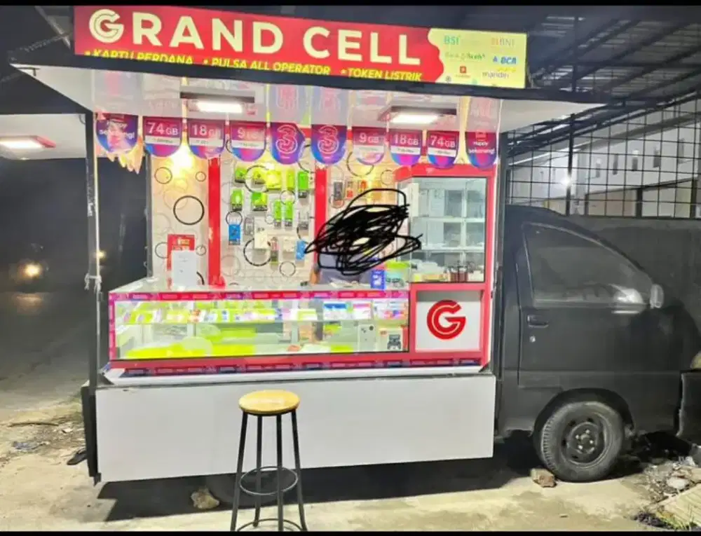 BISMILLAH dijual 1unit mobil konter pulsa