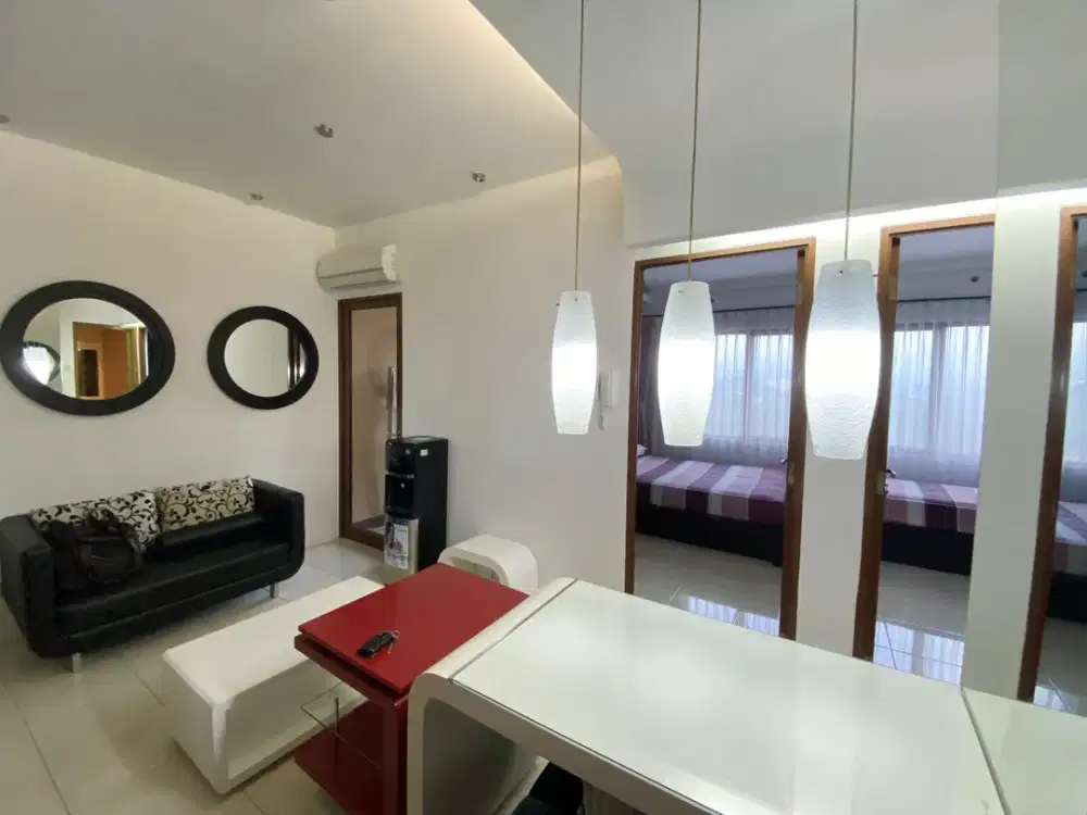 Sewa Apartemen Setiabudi Tipe 2 Bed Room, Furnished, Lantai 17