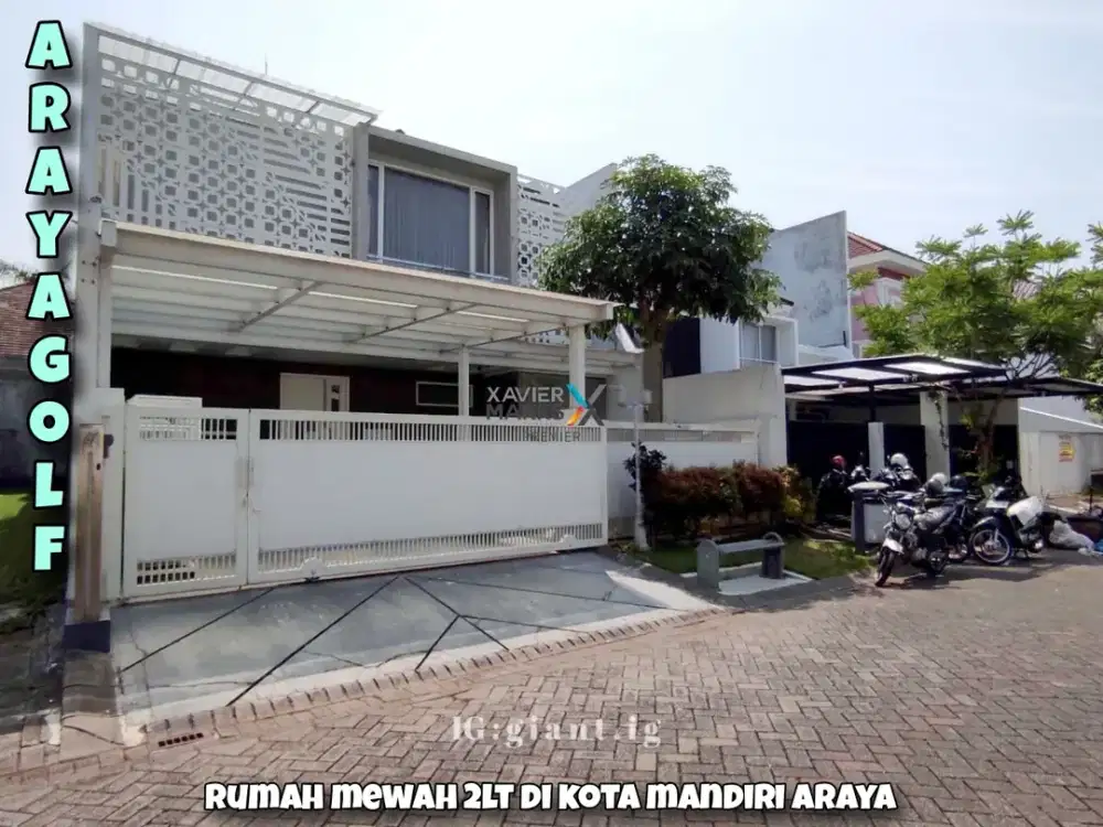 Rumha Mewah Modern Full Furnished di Araya Golf Malang